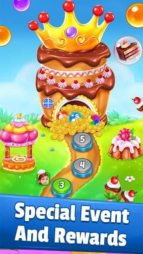 Pastry Pop Blast - Bubble Shooter screenshot 5
