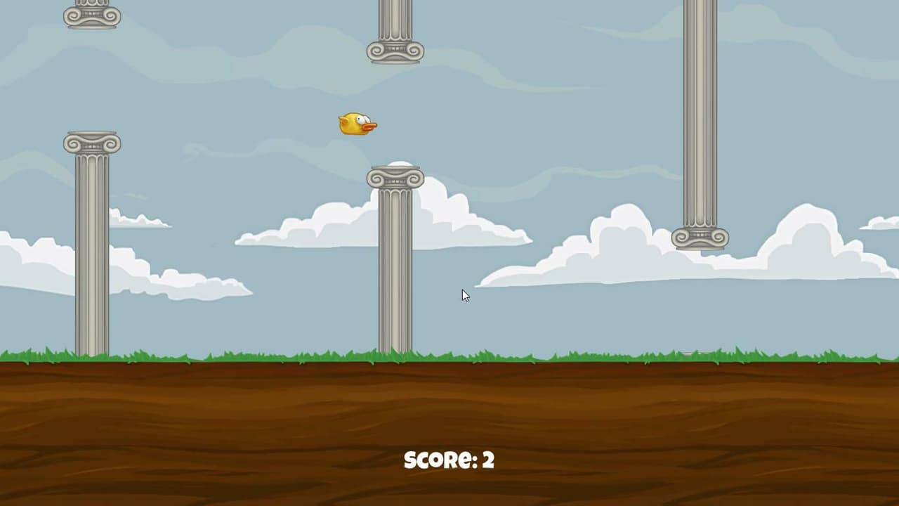 modern flappy bird screenshot 2
