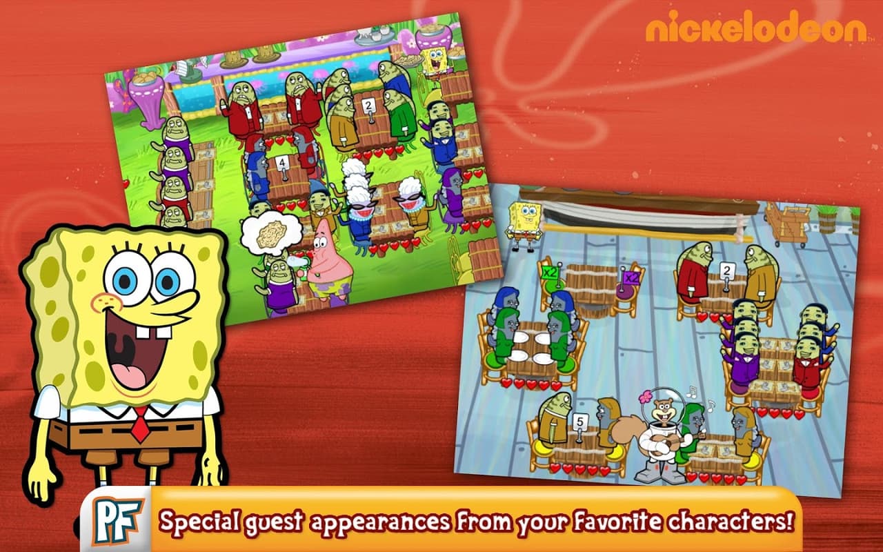 SpongeBob Diner Dash screenshot 3