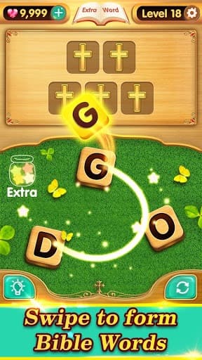 Bible Word Puzzle - Free Bible Games screenshot 2