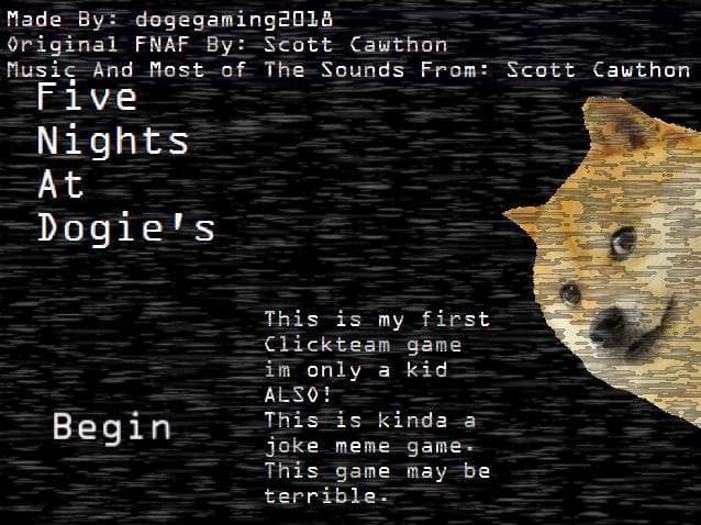 Five Nights At Dogies Menu Demo screenshot 2