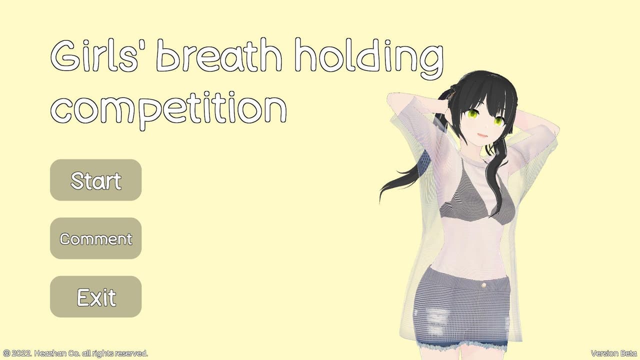 Girls breath holding competition (beta) screenshot 2