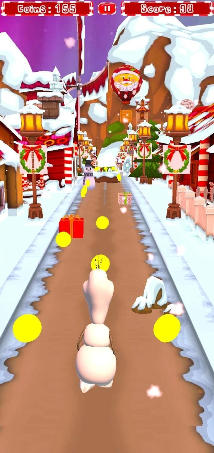 santa runner (android)