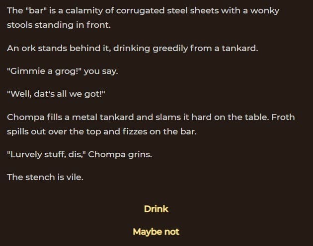 Space Ork Dating Simulator