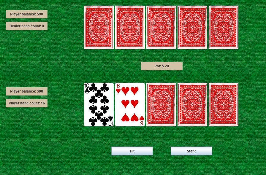 Black Jack (itch) (Dario Urdapilleta) screenshot 3