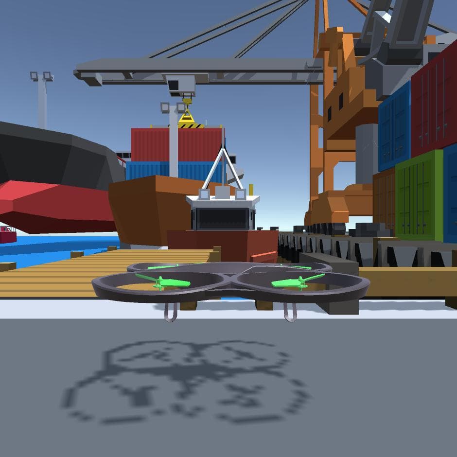 Drone Simulator (itch) (Sorata) screenshot 6