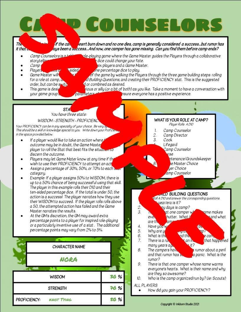 Camp Counselors