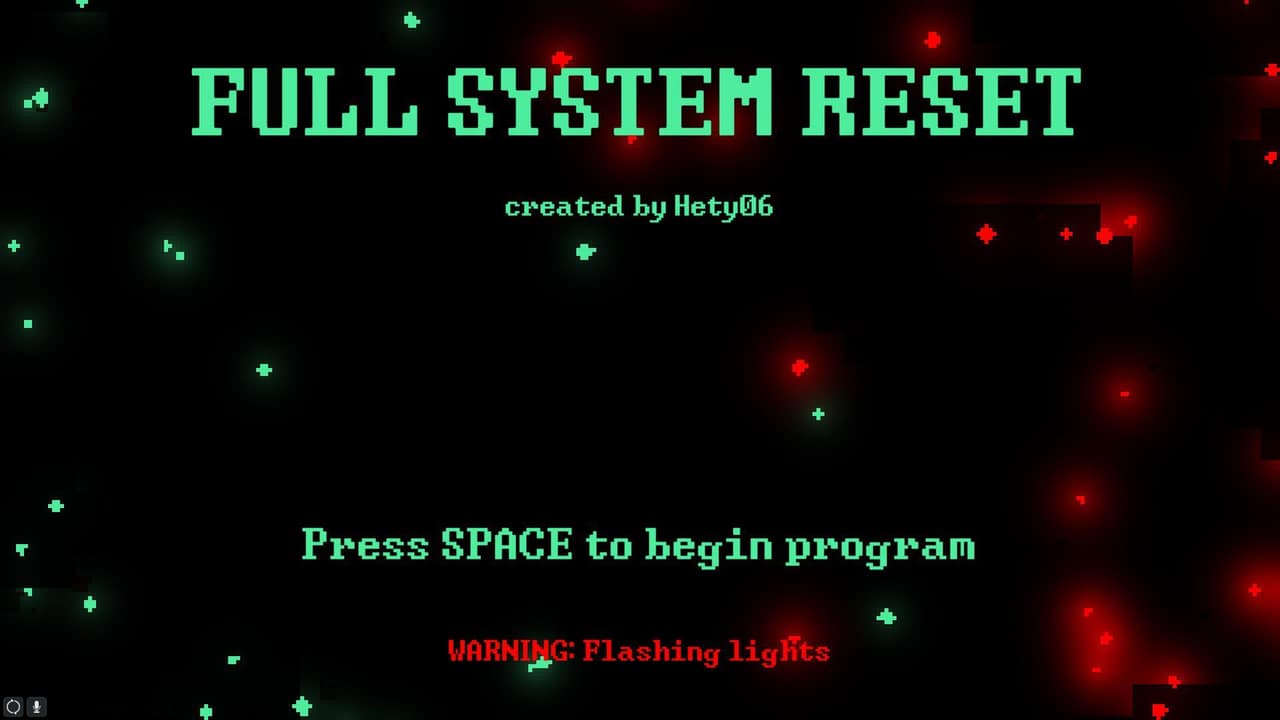 Full System Reset screenshot 2