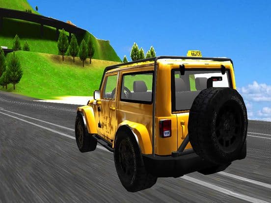 City Taxi Car Driver Sim-ulator screenshot 4