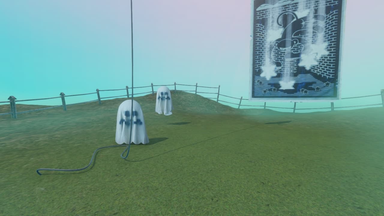Ghost in the paint