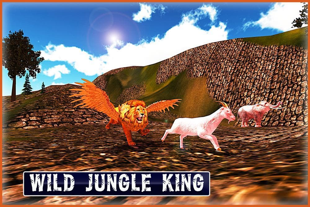 Flying Lion - Wild Simulator screenshot 2