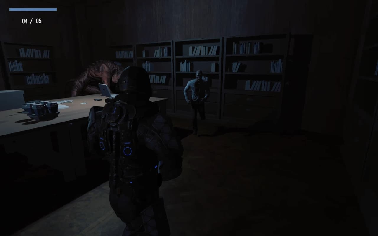 Alone In The Evil Space Base screenshot 3