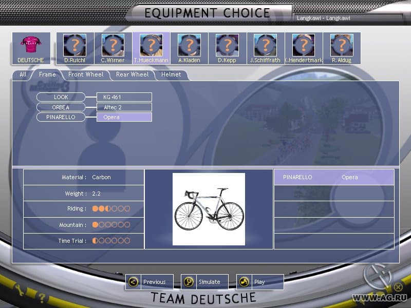 Cycling Manager 3 screenshot 6