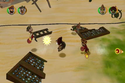 Pirates vs. Ninjas Dodgeball screenshot 2