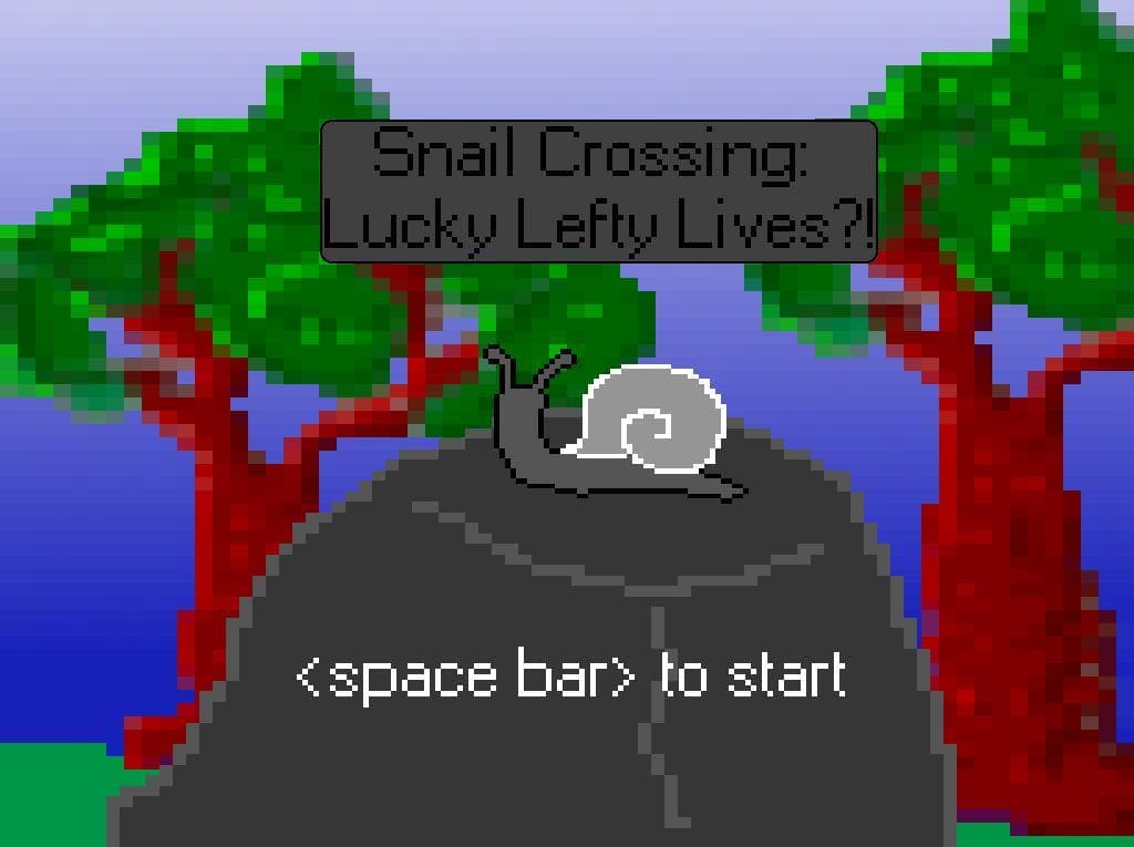 Snail Crossing: Lucky Lefty Lives?!