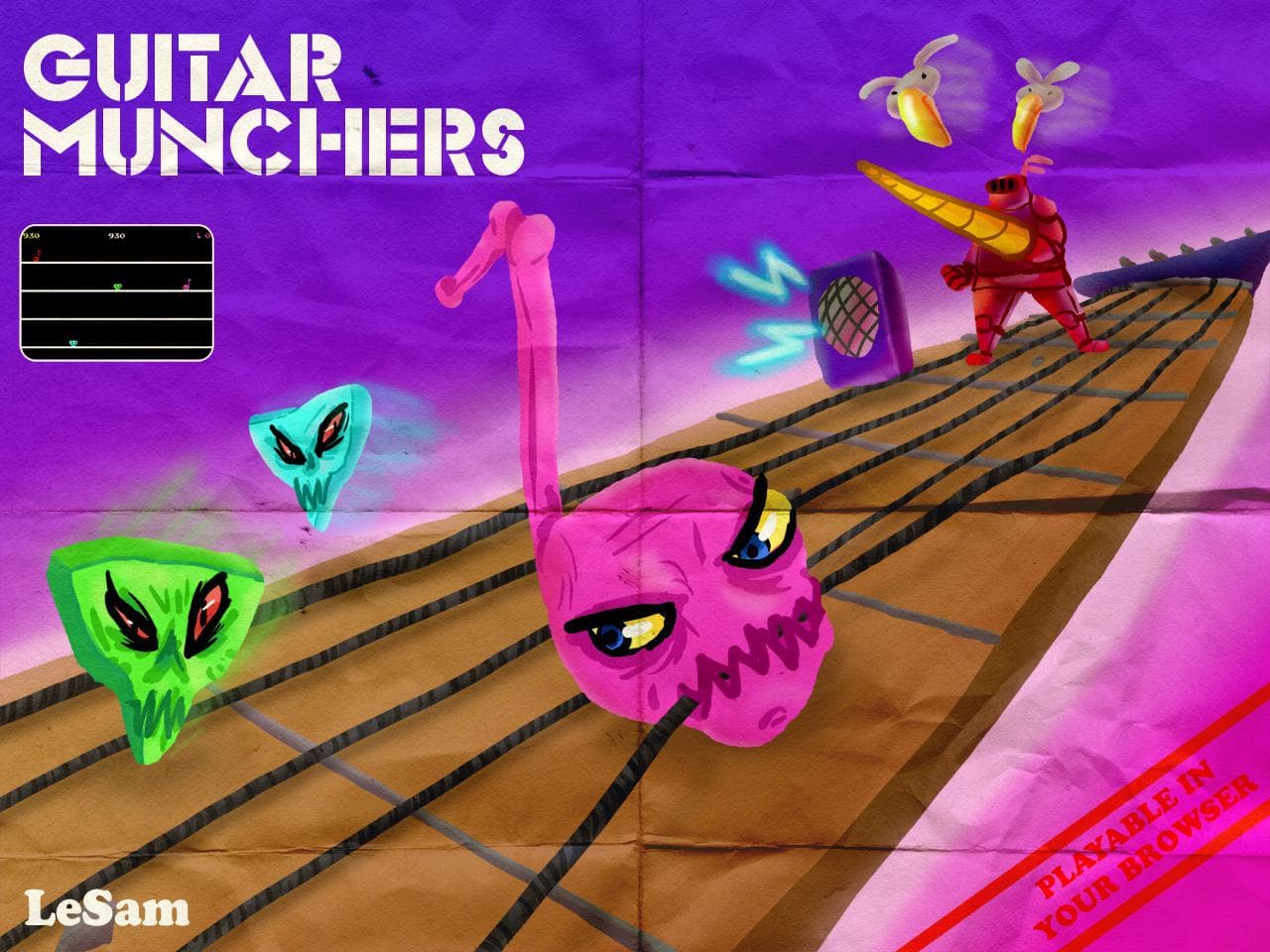 Guitar Munchers screenshot 2