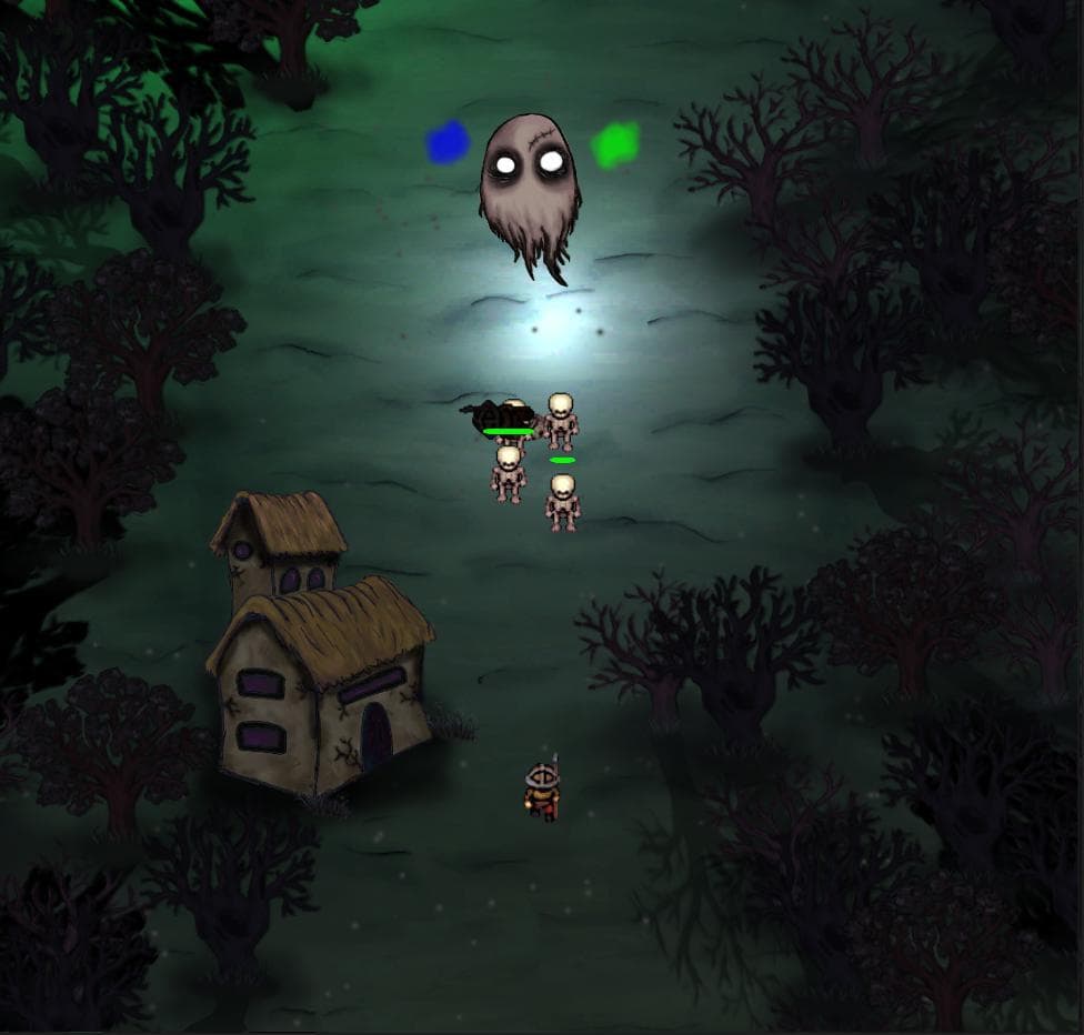 LDJam 45 - Lurking in the shadows screenshot 3