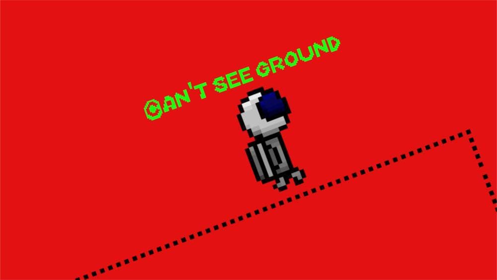 Cant see ground