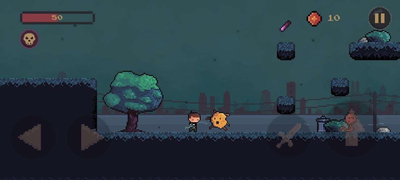 Runvirus 2d - Mobile Platformer (Androind only) screenshot 2