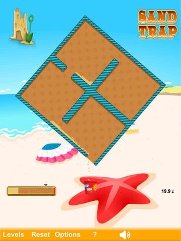 Sand Trap Collector - labyrinth maze challenge game free screenshot 4