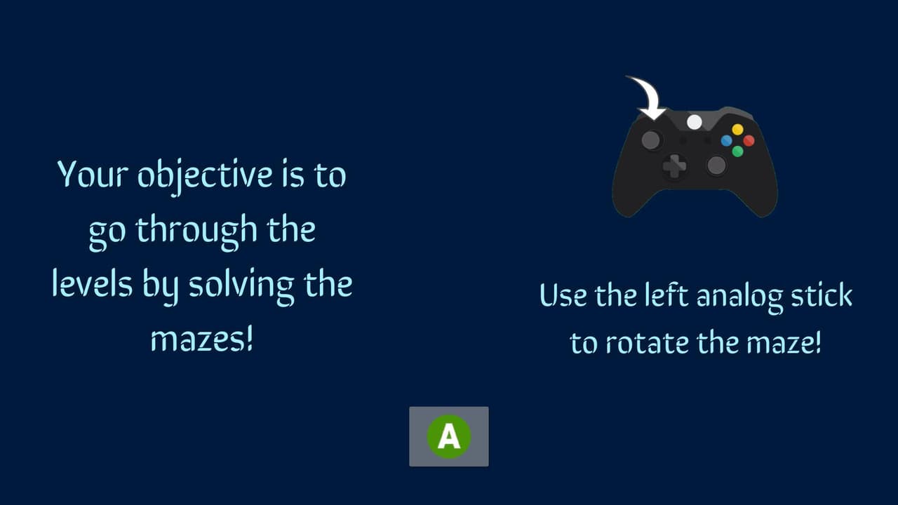 Maze-TwoColoursTwoButtons screenshot 2