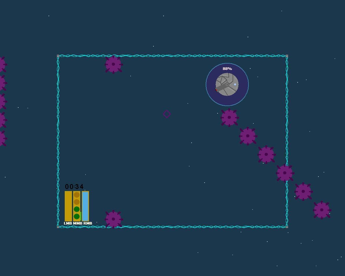 Sector Survival (gmtkjam-07-17) screenshot 3