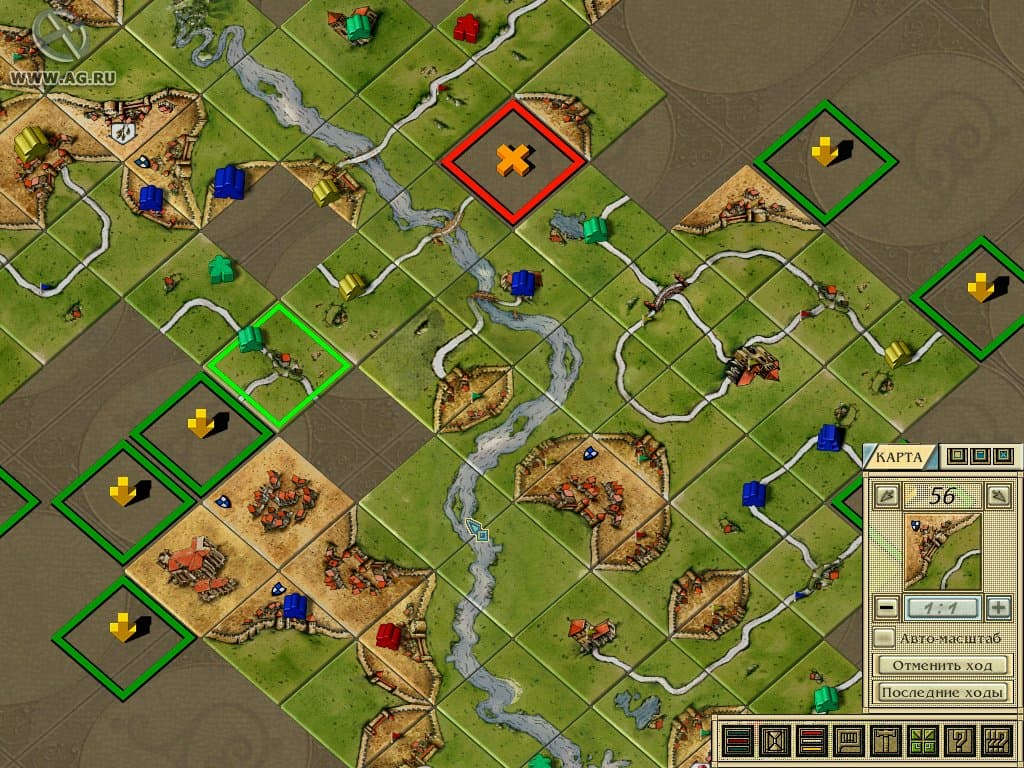 Carcassonne: Koenig und Raubritter screenshot 2