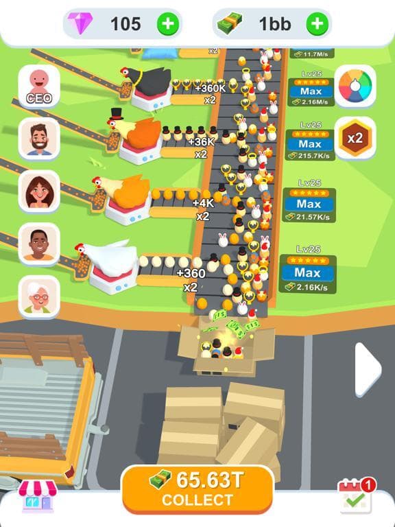 Idle Egg Factory 3D screenshot 3