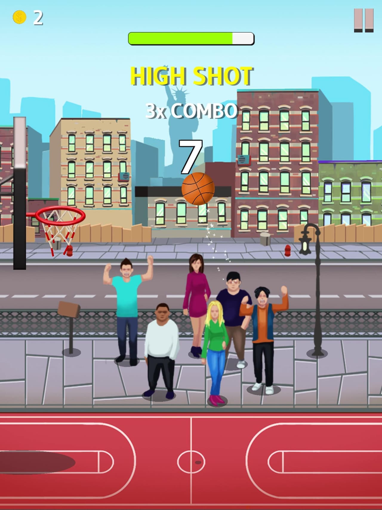 Bouncy Basket screenshot 4