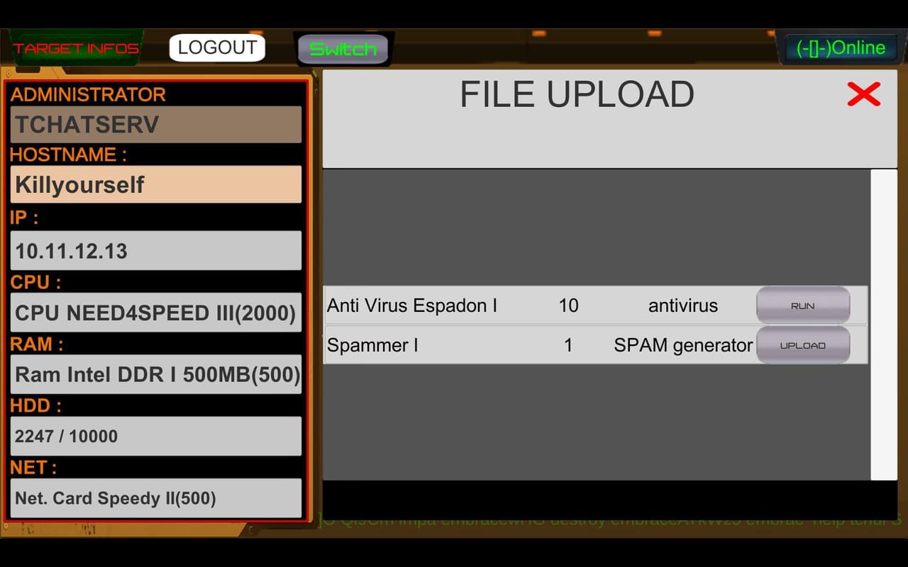 SuHack Hacking simulator screenshot 6