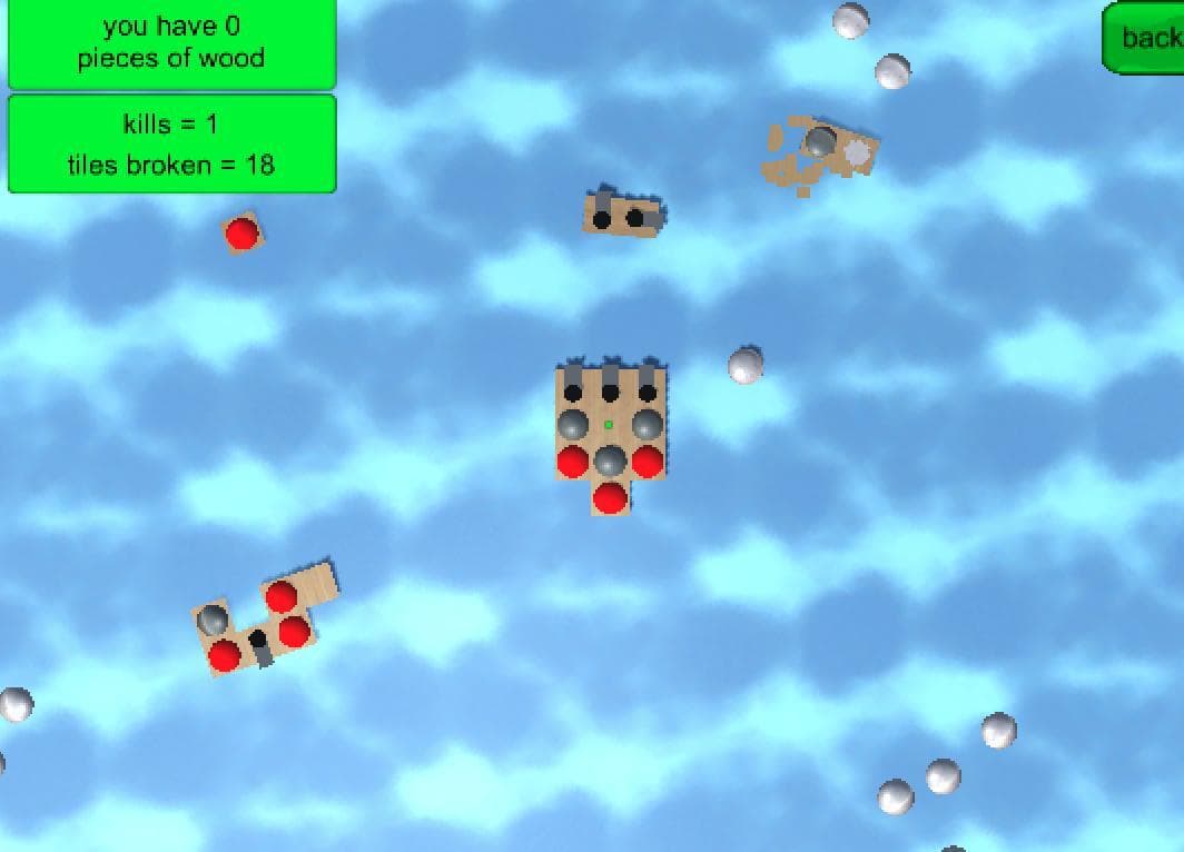 raft wars (itch) screenshot 2