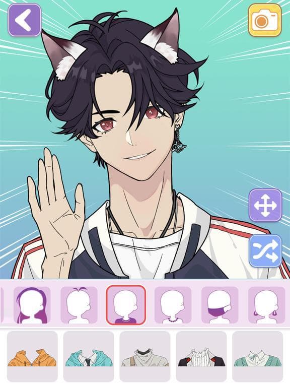 Vlinder avatar maker: Anime screenshot 2