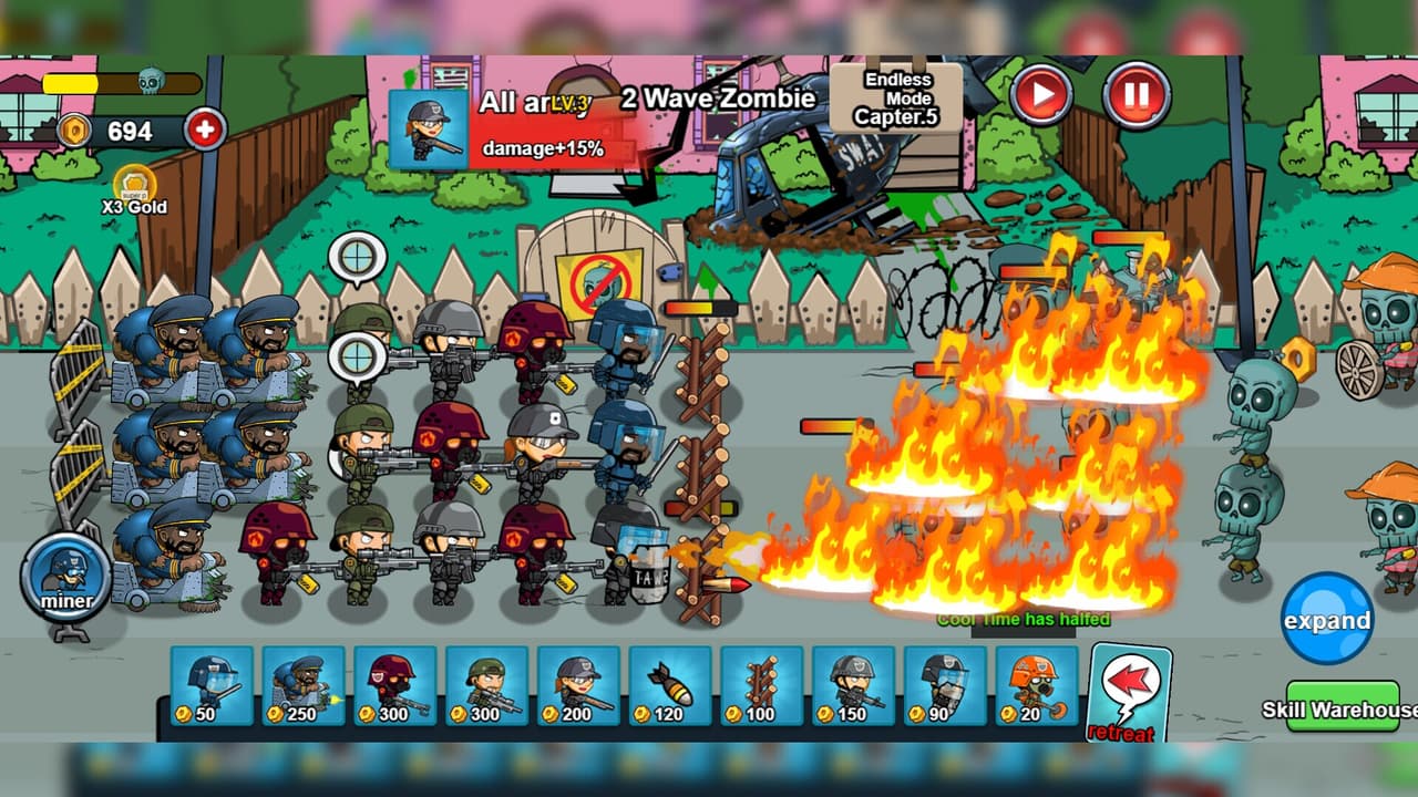 Special Forces War - Zombie Attack screenshot 5