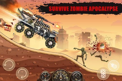 Zombie Hill Racing - Earn To Climb screenshot 2