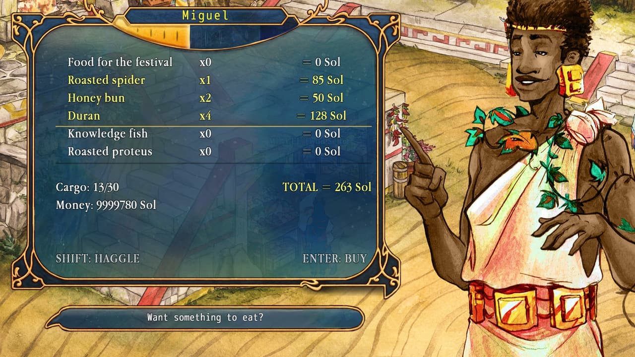 Selling Sunlight: a wandering merchant RPG screenshot 6