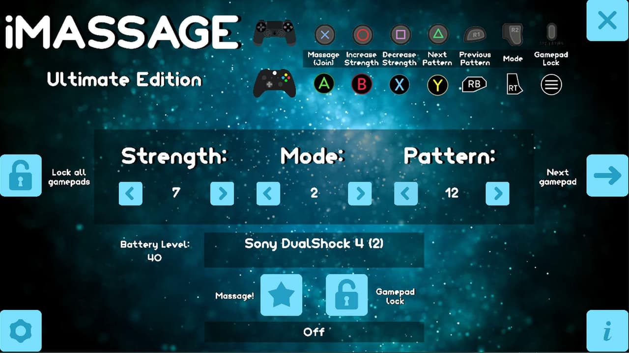 iMASSAGE UE v2.0 screenshot 4