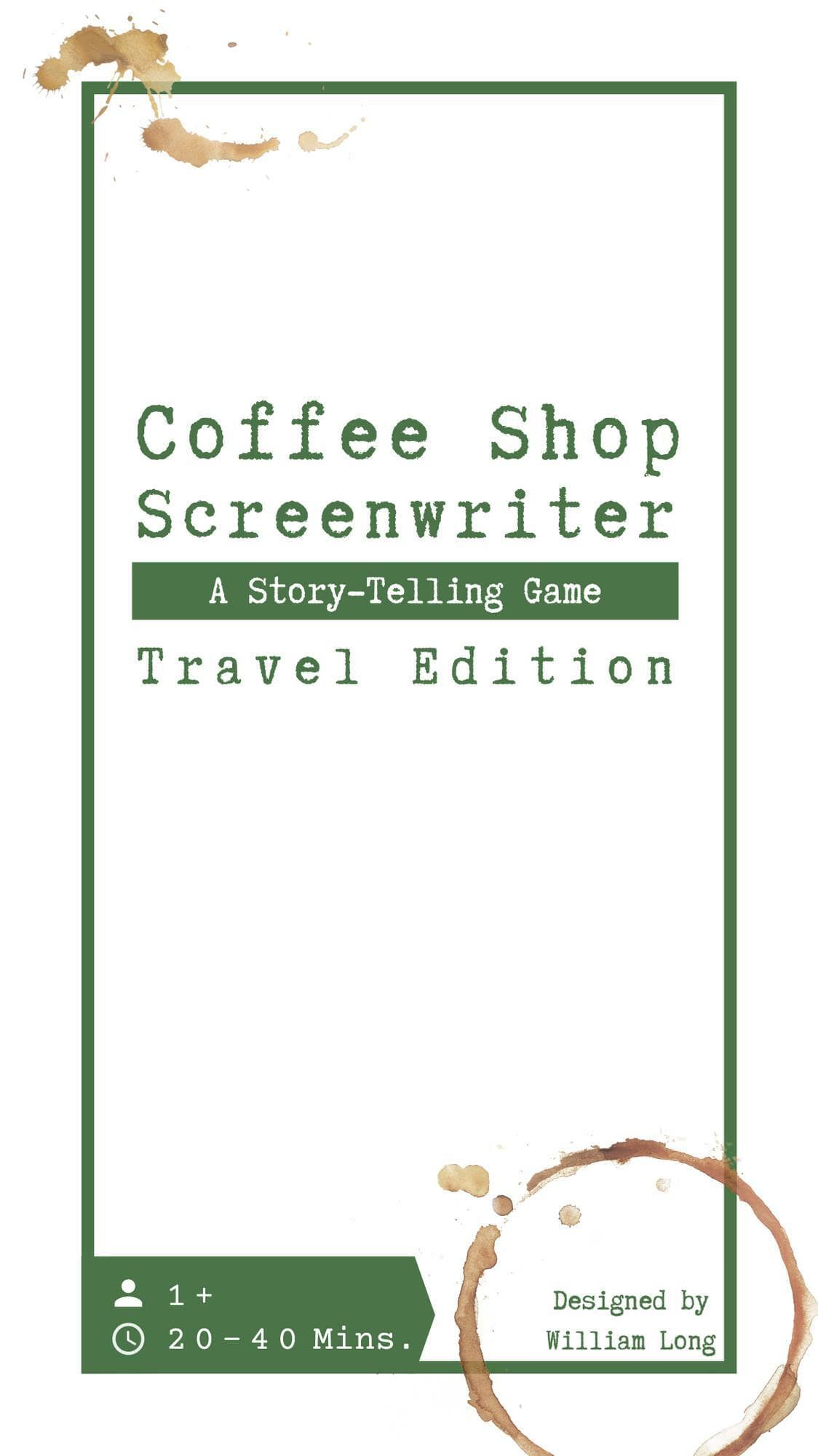 Coffee Shop Screenwriter - Travel Edition screenshot 2