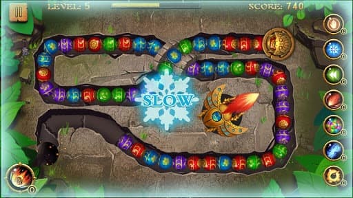 Jungle Marble Blast screenshot 3