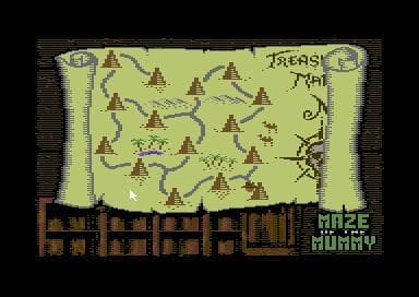 Maze Of The Mummy (C64) screenshot 3