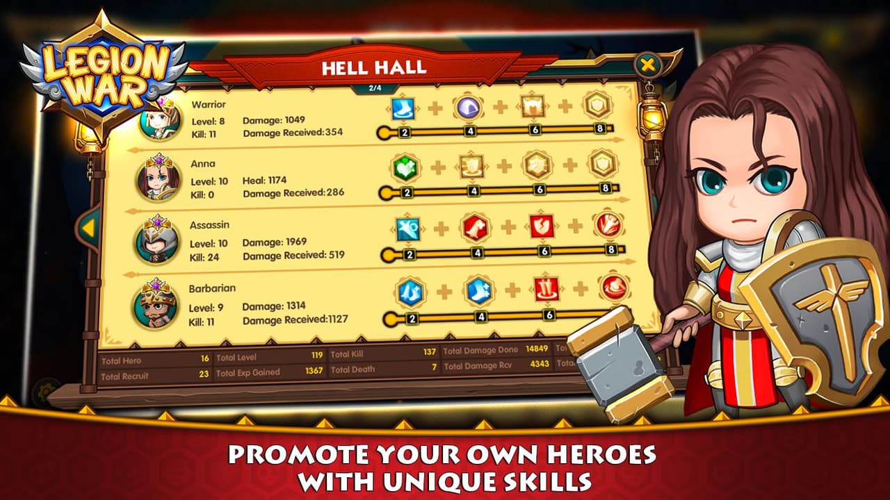 Legion War - Tactic & Strategy screenshot 4