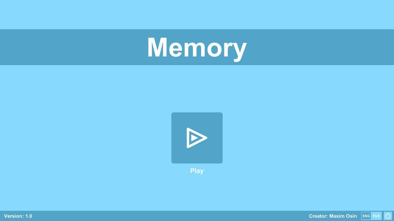 Memory Game (Osins Game Lab) screenshot 2