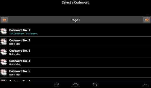 Codewords II