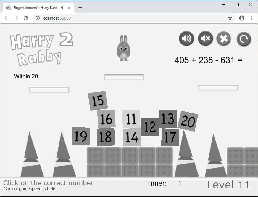 HarryRabby2 Add & Subtract 3-digit Numbers FREE screenshot 4