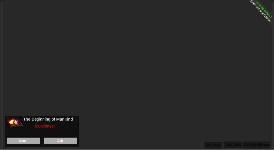 The beginning of Mankind Multiplayer screenshot 2