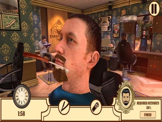 Barber Shop Hair Saloon Sim 3D screenshot 4