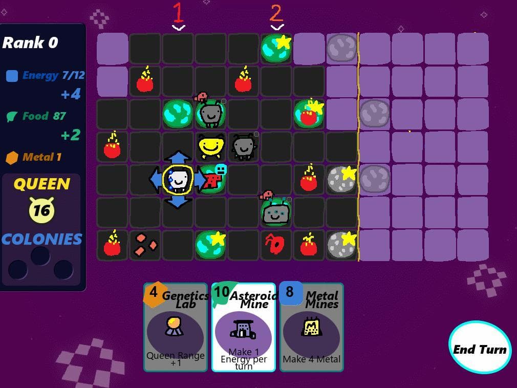 ANTSTRONAUTS (Keith & Snake Games, Keith Burgun Games, HappySnakeGames) screenshot 3