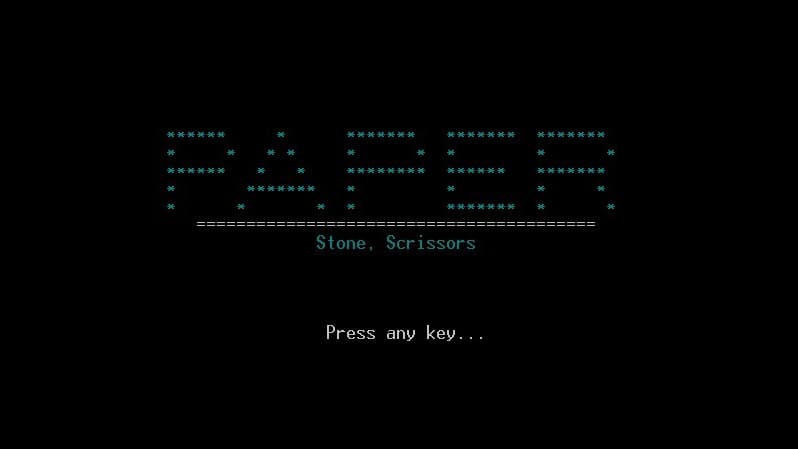 Paper Stone Scrissors Game screenshot 2
