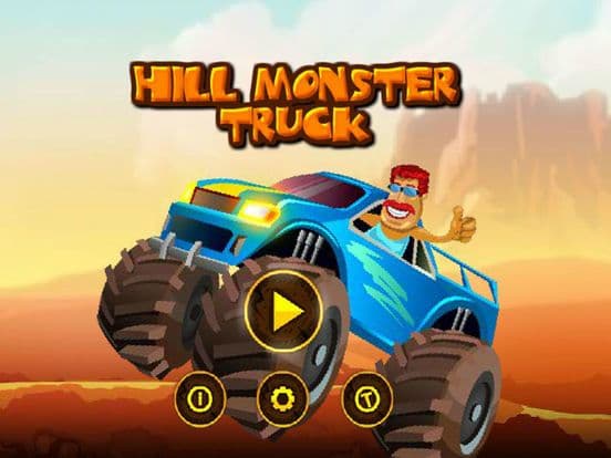 Hill Monster Truck:Stunt Racing screenshot 2