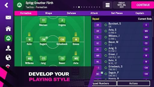 Football Manager 2022 Mobile screenshot 4