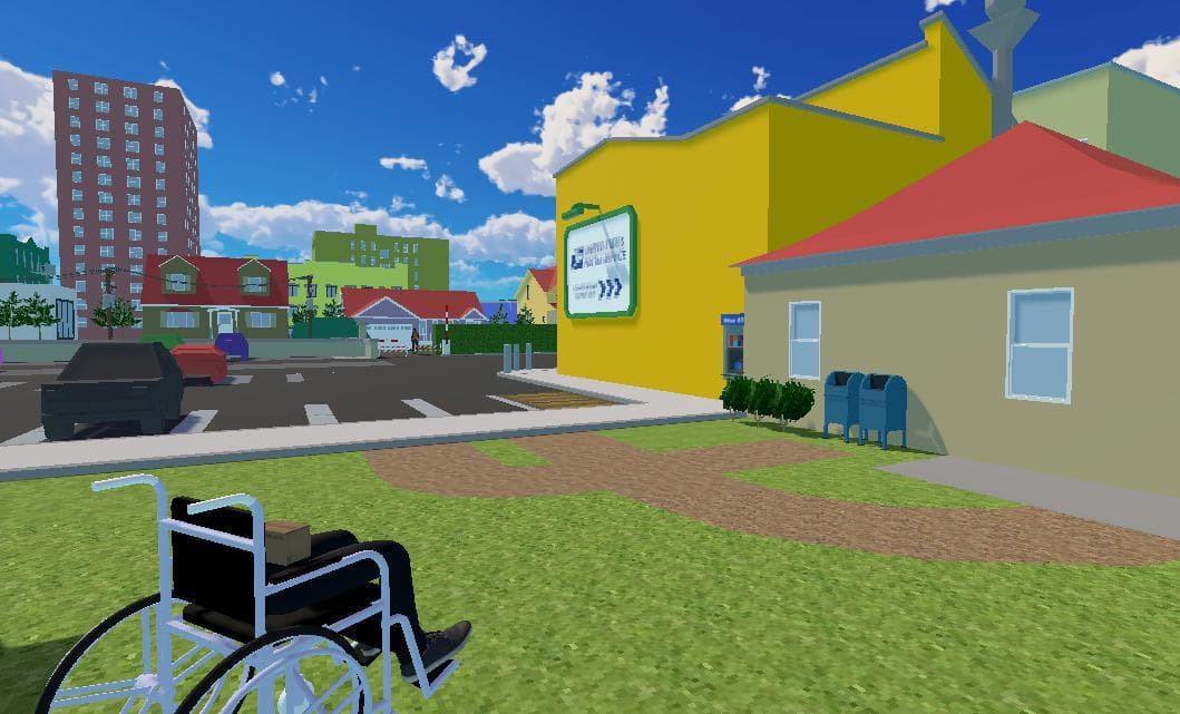 VR Wheelchair Challenge screenshot 3